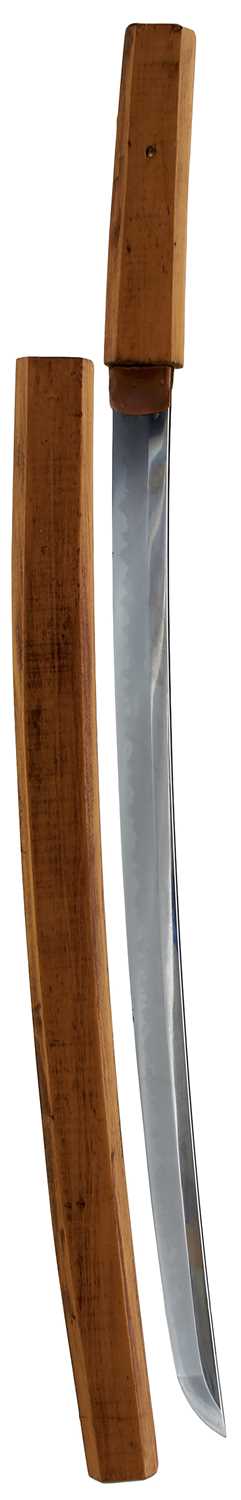 Lot 28 - A WAKIZASHI BLADE