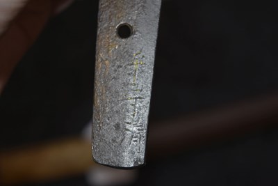 Lot 28 - A WAKIZASHI BLADE