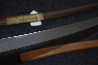 Lot 28 - A WAKIZASHI BLADE