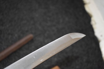 Lot 28 - A WAKIZASHI BLADE