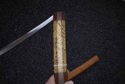 Lot 28 - A WAKIZASHI BLADE