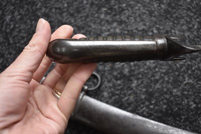 Lot 140 - A SCARCE REGIMENTALLY MARKED 1796 PATTERN LIGHT CAVALRY OFFICER'S SABRE TO THE 11TH LIGHT DRAGOONS