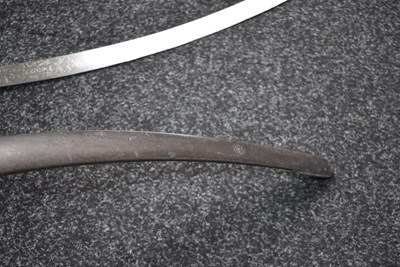 Lot 140 - A SCARCE REGIMENTALLY MARKED 1796 PATTERN LIGHT CAVALRY OFFICER'S SABRE TO THE 11TH LIGHT DRAGOONS