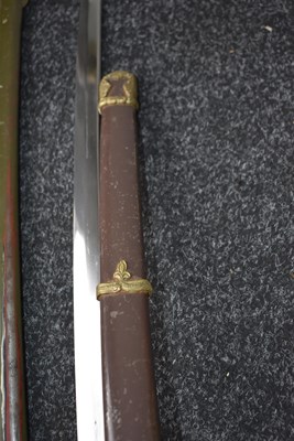Lot 29 - AN 1886 PATTERN JAPANESE CAVALRY TROOPER'S SWORD