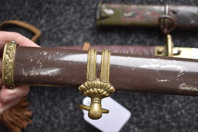 Lot 29 - AN 1886 PATTERN JAPANESE CAVALRY TROOPER'S SWORD