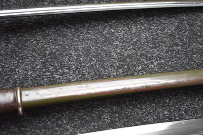 Lot 29 - AN 1886 PATTERN JAPANESE CAVALRY TROOPER'S SWORD