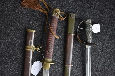 Lot 29 - AN 1886 PATTERN JAPANESE CAVALRY TROOPER'S SWORD