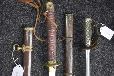 Lot 29 - AN 1886 PATTERN JAPANESE CAVALRY TROOPER'S SWORD