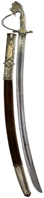 Lot 272 - A 19TH CENTURY ARAB SAIF OR SWORD