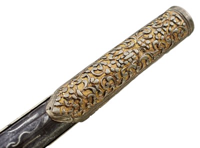 Lot 107 - A 19-BORE MIQUELET LOCK TURKISH OR OTTOMAN HOLSTER PISTOL