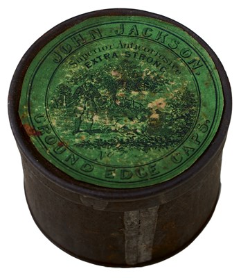 Lot 514 - A MIXED SELECTION OF PERCUSSION CAP TINS