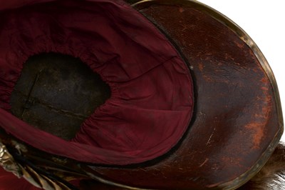 Lot 468 - A FINE AND RARE EARLY 19TH CENTURY OFFICER'S TARLETON OF THE ROYAL ARTILLERY