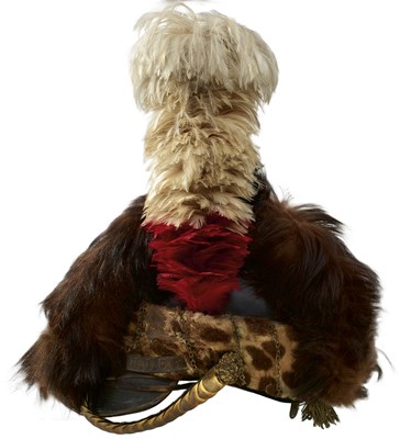 Lot 468 - A FINE AND RARE EARLY 19TH CENTURY OFFICER'S TARLETON OF THE ROYAL ARTILLERY