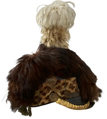Lot 701 - A FINE AND RARE EARLY 19TH CENTURY OFFICER'S TARLETON OF THE ROYAL ARTILLERY