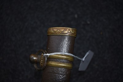 Lot 33 - A SAYA FOR A JAPANESE SHIN GUNTO