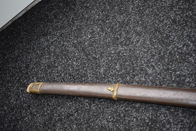 Lot 33 - A SAYA FOR A JAPANESE SHIN GUNTO