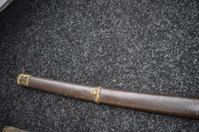 Lot 33 - A SAYA FOR A JAPANESE SHIN GUNTO