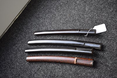 Lot 35 - FOUR JAPANESE SAYA