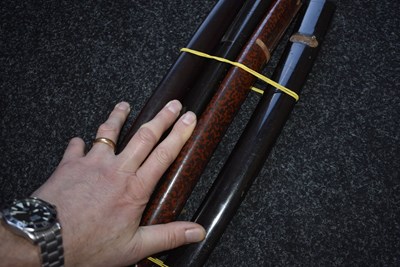 Lot 35 - FOUR JAPANESE SAYA