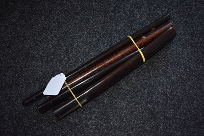 Lot 35 - FOUR JAPANESE SAYA