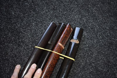 Lot 35 - FOUR JAPANESE SAYA