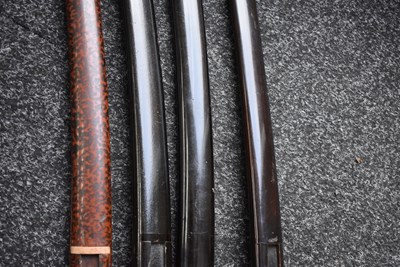 Lot 35 - FOUR JAPANESE SAYA