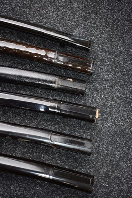 Lot 34 - SIX JAPANESE SAYA
