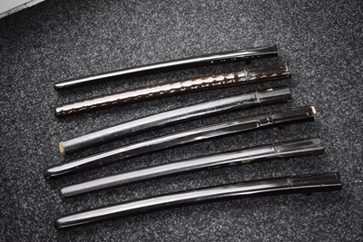 Lot 34 - SIX JAPANESE SAYA