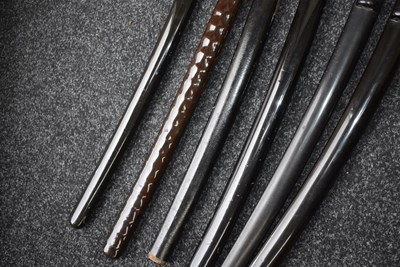 Lot 34 - SIX JAPANESE SAYA