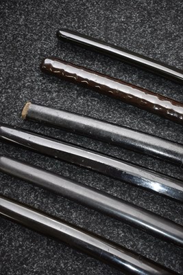 Lot 34 - SIX JAPANESE SAYA