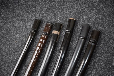 Lot 34 - SIX JAPANESE SAYA