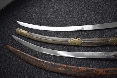 Lot 109 - A 19TH CENTURY PERSIAN SWORD