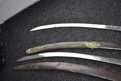 Lot 109 - A 19TH CENTURY PERSIAN SWORD