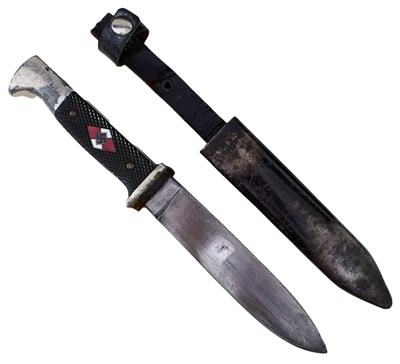 Lot 795 - A THIRD REICH HITLER YOUTH DAGGER