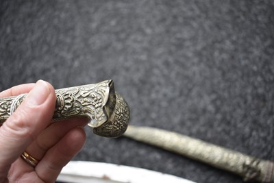 Lot 110 - A 19TH CENTURY TURKISH OTTOMAN KARD OR DAGGER