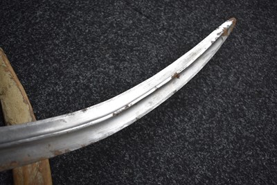 Lot 110 - A 19TH CENTURY TURKISH OTTOMAN KARD OR DAGGER