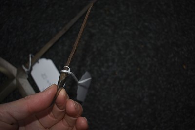 Lot 39 - A JAPANESE GYUKAKU JUMONJI YARI HEAD