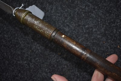 Lot 37 - A JAPANESE FUKURO YARI OR POLEARM