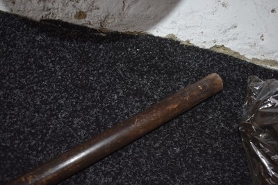 Lot 37 - A JAPANESE FUKURO YARI OR POLEARM