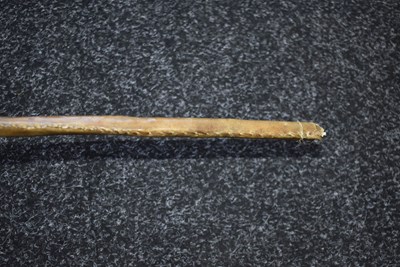 Lot 121 - A 19TH CENTURY AMERICAN PLAINS INDIAN STONE HEADED WAR CLUB