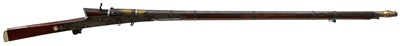 Lot 88 - A LATE 18TH OR EARLY 19TH CENTURY 18-BORE INDIAN MATCHLOCK LONGGUN (TORADAR)