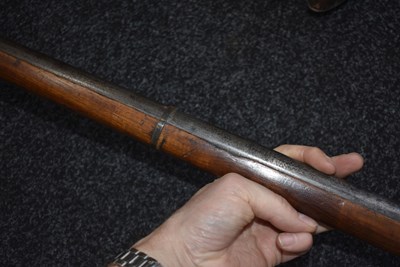 Lot 88 - A LATE 18TH OR EARLY 19TH CENTURY 18-BORE INDIAN MATCHLOCK LONGGUN (TORADAR)