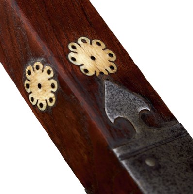 Lot 88 - A LATE 18TH OR EARLY 19TH CENTURY 18-BORE INDIAN MATCHLOCK LONGGUN (TORADAR)