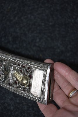 Lot 75 - A 19TH CENTURY PRESENTATION QUALITY INDIAN KUKRI