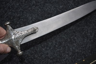 Lot 82 - A 19TH CENTURY INDIAN SOSSUN PATAH OR SWORD FOR A BOY