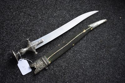 Lot 82 - A 19TH CENTURY INDIAN SOSSUN PATAH OR SWORD FOR A BOY