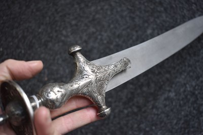 Lot 82 - A 19TH CENTURY INDIAN SOSSUN PATAH OR SWORD FOR A BOY
