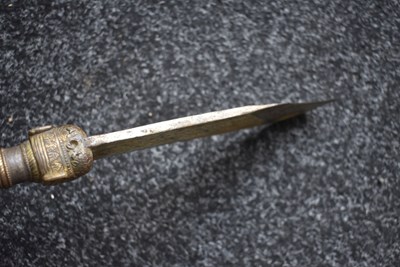 Lot 81 - A 19TH CENTURY INDIAN BHUJ OR AXE