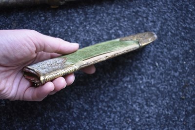 Lot 81 - A 19TH CENTURY INDIAN BHUJ OR AXE