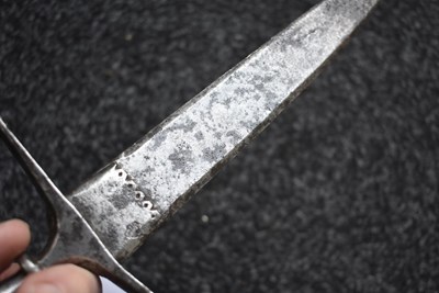 Lot 73 - AN 18TH CENTURY INDIAN CHILANUM OR DAGGER